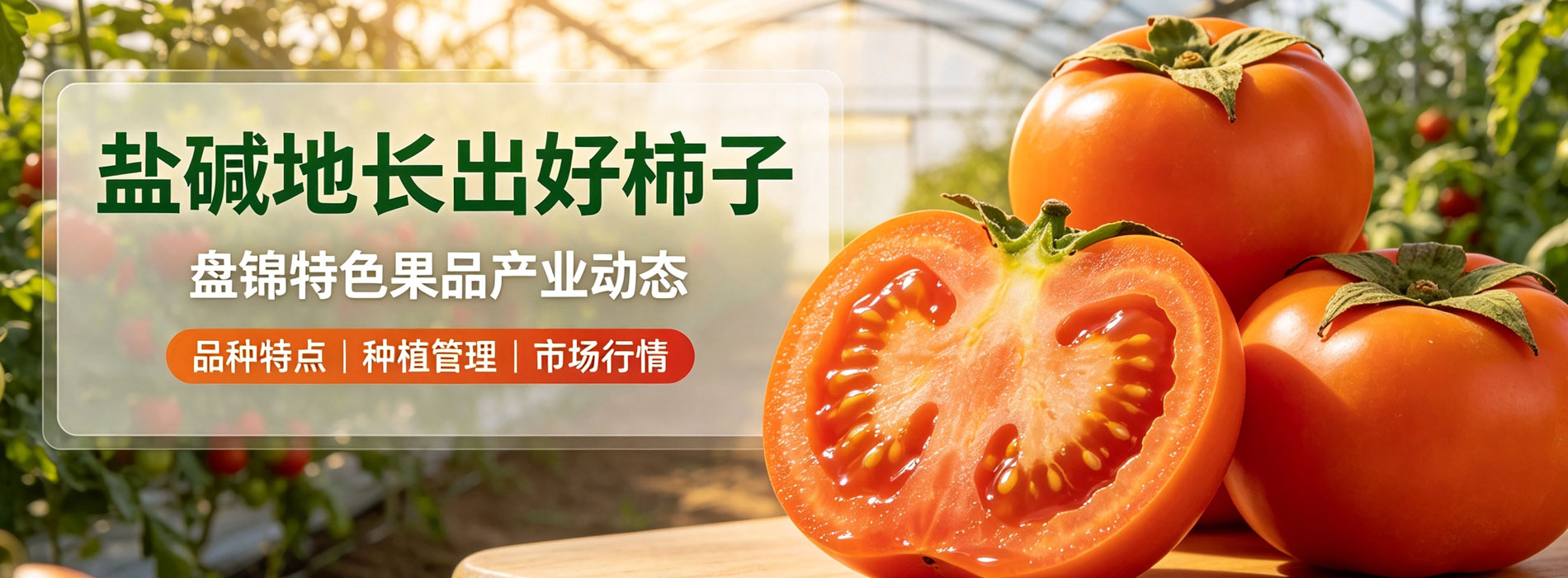 盘锦碱地柿子